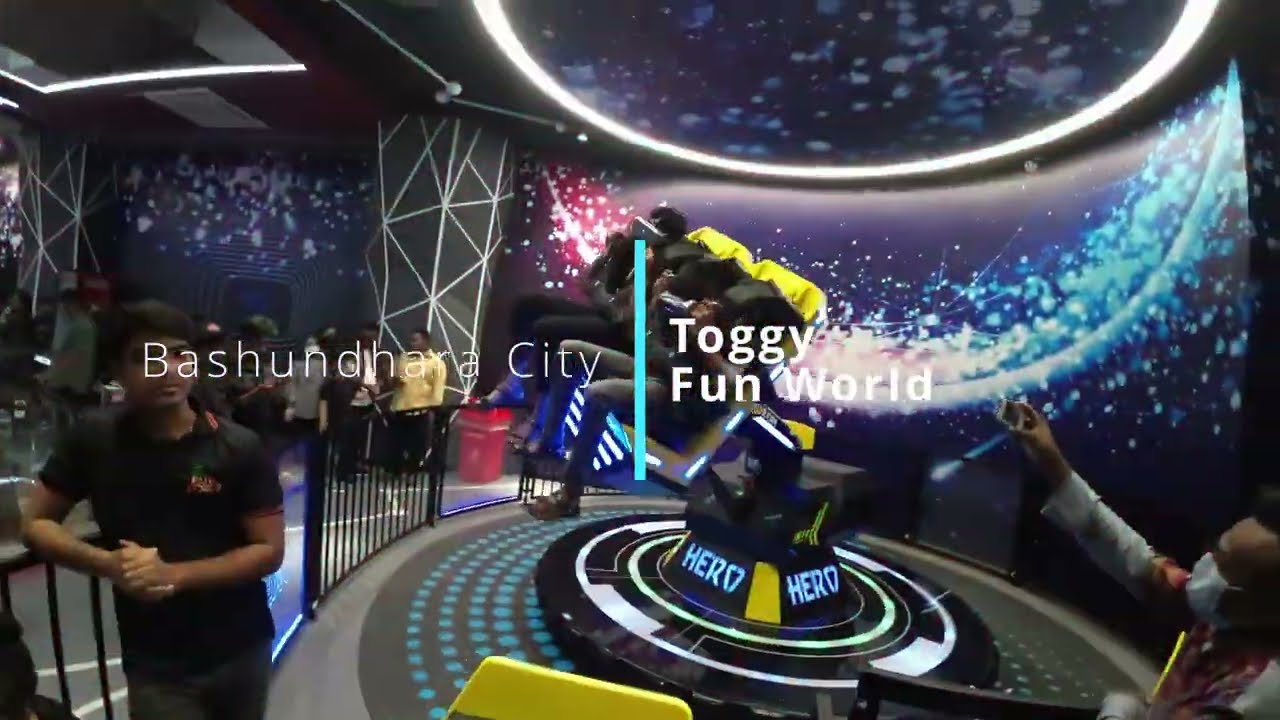 #Toggy Fun World | #Bashundhara City | Mirror Maze #eid2022