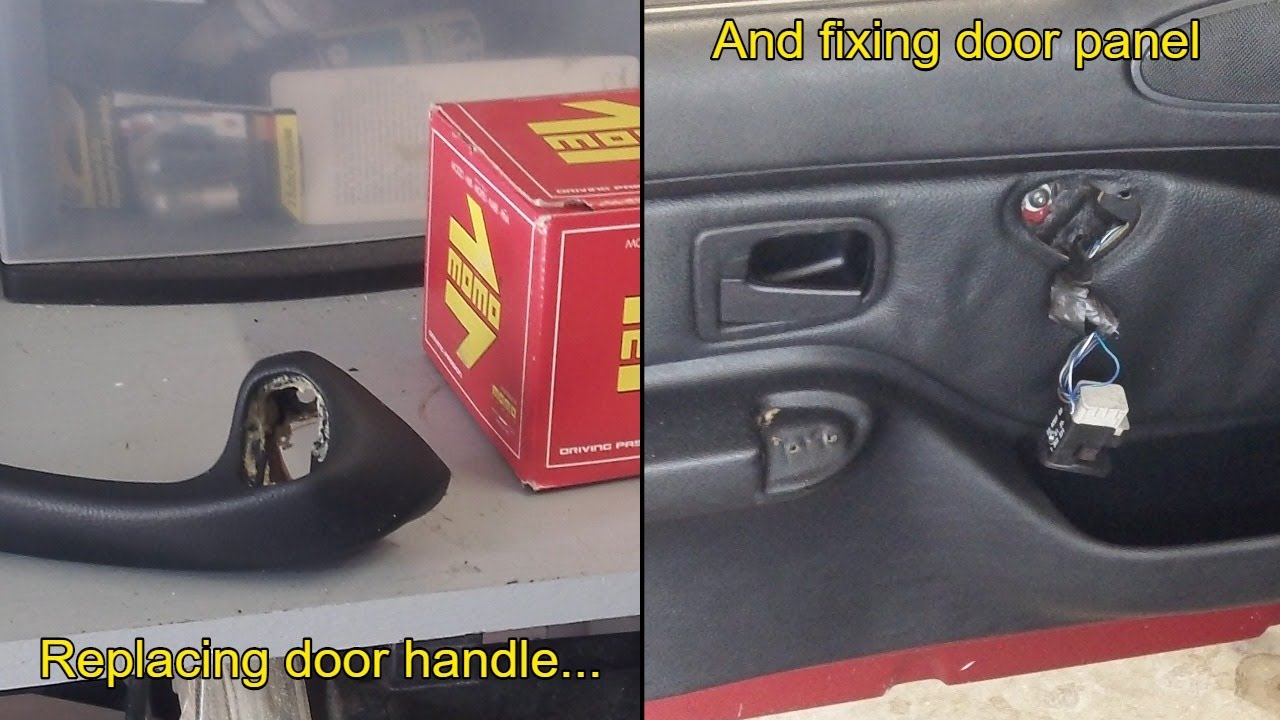 Project BMW Z3 Door Handle Replacement and Door Panel Repair