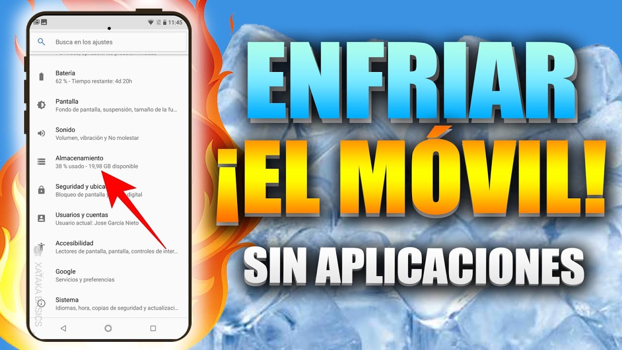 COMO ENFRIAR TU MOVIL SIN APLICACIONES OPTIMIZACIÓN MANUAL