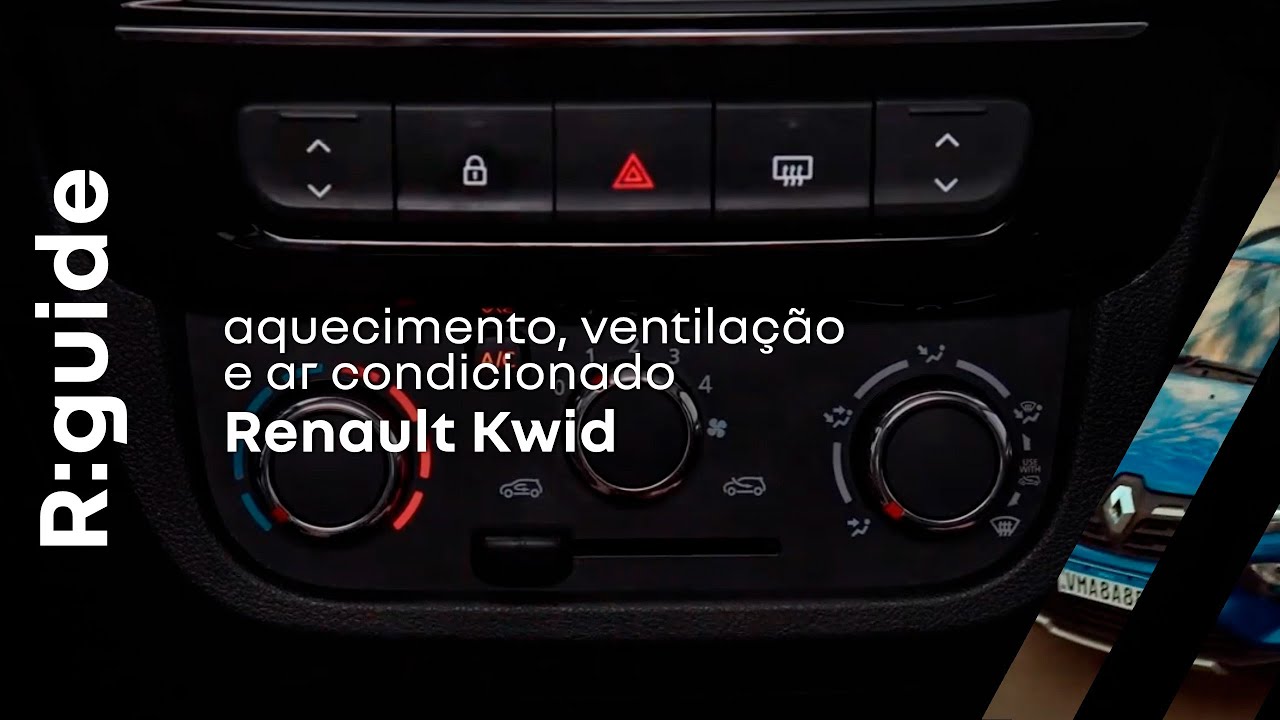 informações sobre aquecimento, ventilação e ar condicionado | Renault Kwid