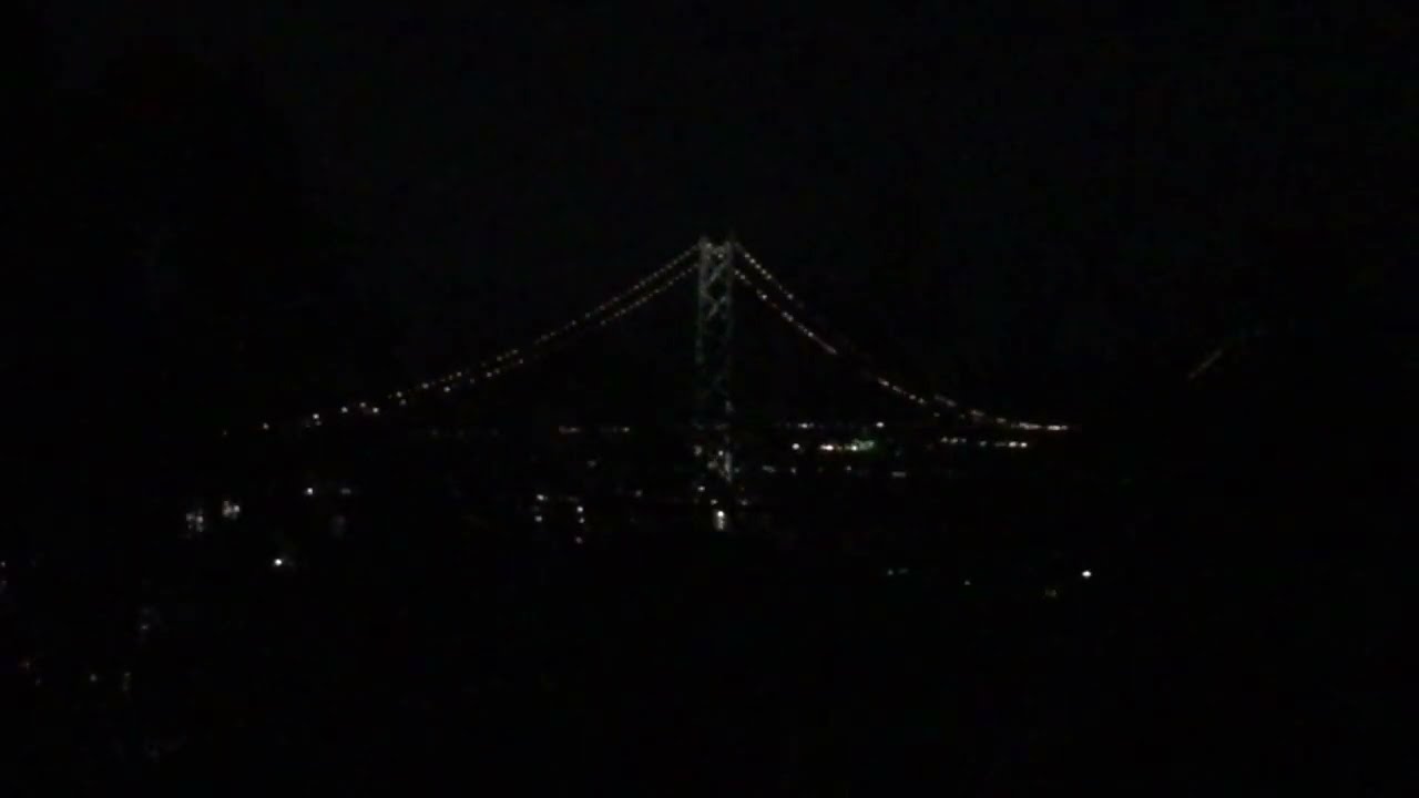 （完全無言）キラキラ夜景と自然の音の中に…自然なざわめき⋮In the glittering night view and the sound of nature ... natural noise