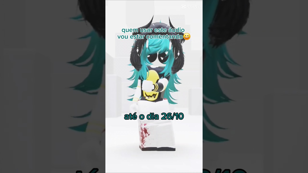 Quem usar este &aacute;udio vou estar comentando #viral #games #roblox