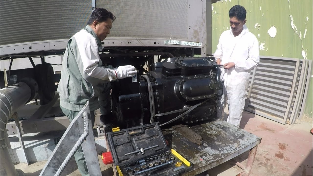 York Yaep compressor overhauling