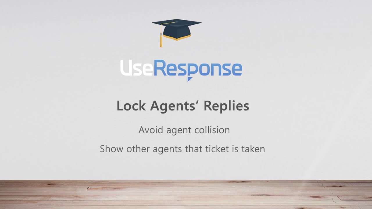 Temporary Lock Replies for Other Agents in UseResponse