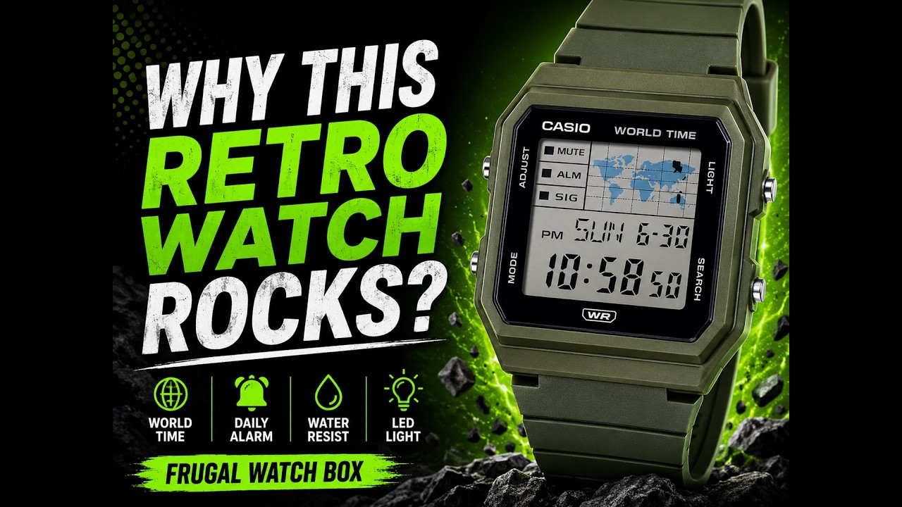 Why the Casio LF-30W Is the Best Budget Retro Watch You Can Buy in 2025