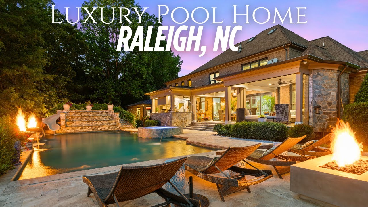 Inside a $1.8 Million Lakefront Paradise Property in Raleigh, NC | 3829 Westbury Lake Dr
