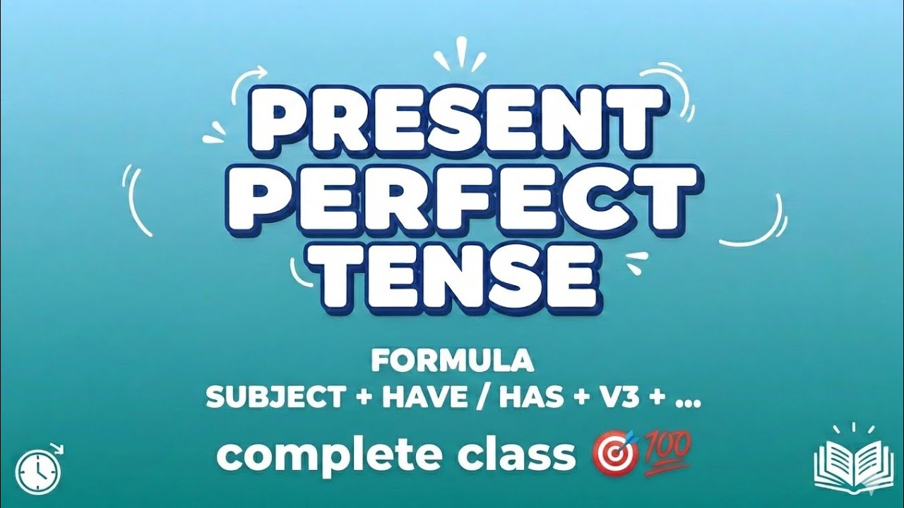 Paramhansh coaching classes #present perfect tense|| complet class 💯💯🎯🎯💥