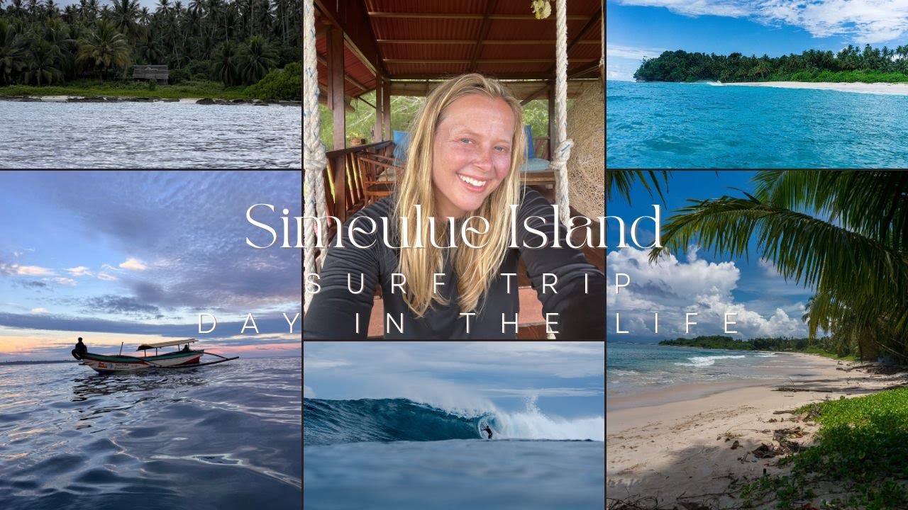 Simeulue Island Day in the Life Surfing & Banana Bread Mahi Mahi Surf Resort