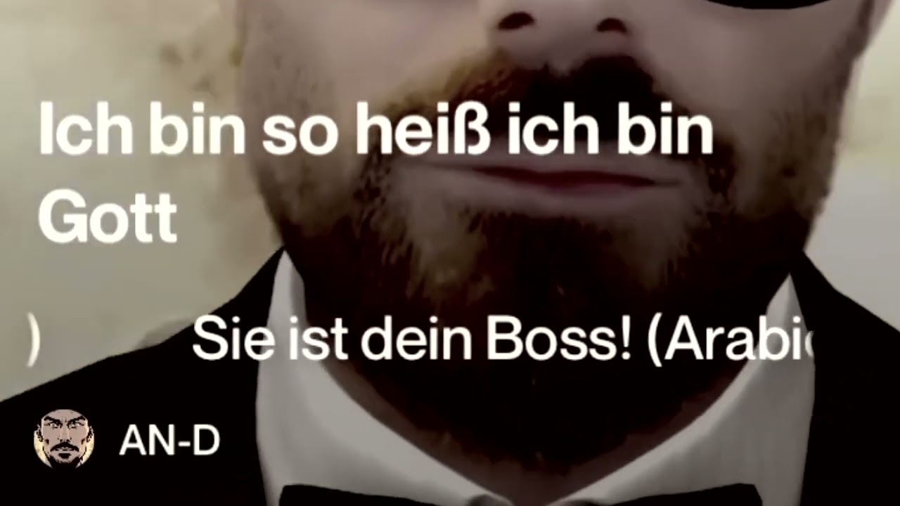 Sie ist dein Boss! (Arabic Style Version Lyric Video)