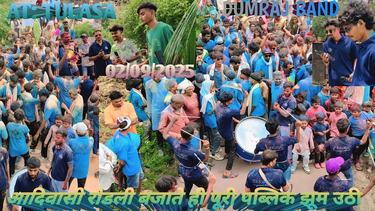 AADIVASI RODALI SONG 🎙️ DEVMOGARA MATA RODALI ON DUMRAJ TITANS 💯 AT: TULASA✨ 02/09/2025🎉 GANAPATI 💕