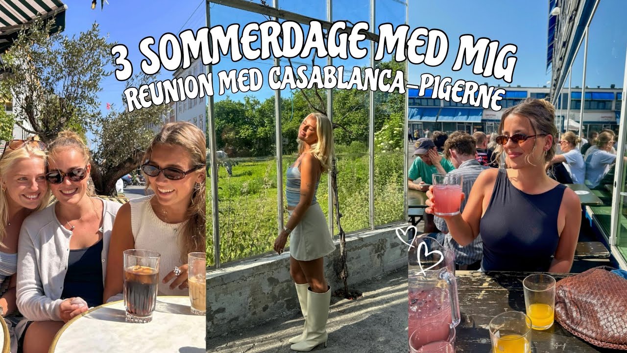 VLOG: Sommer, sol, reunion & fuld party uartig