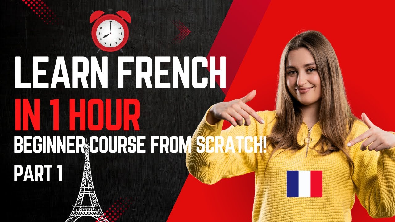 Learn French in 1 Hour for Beginners 🇫🇷 | EzeeFrench Course Part 1| EzeeFrench