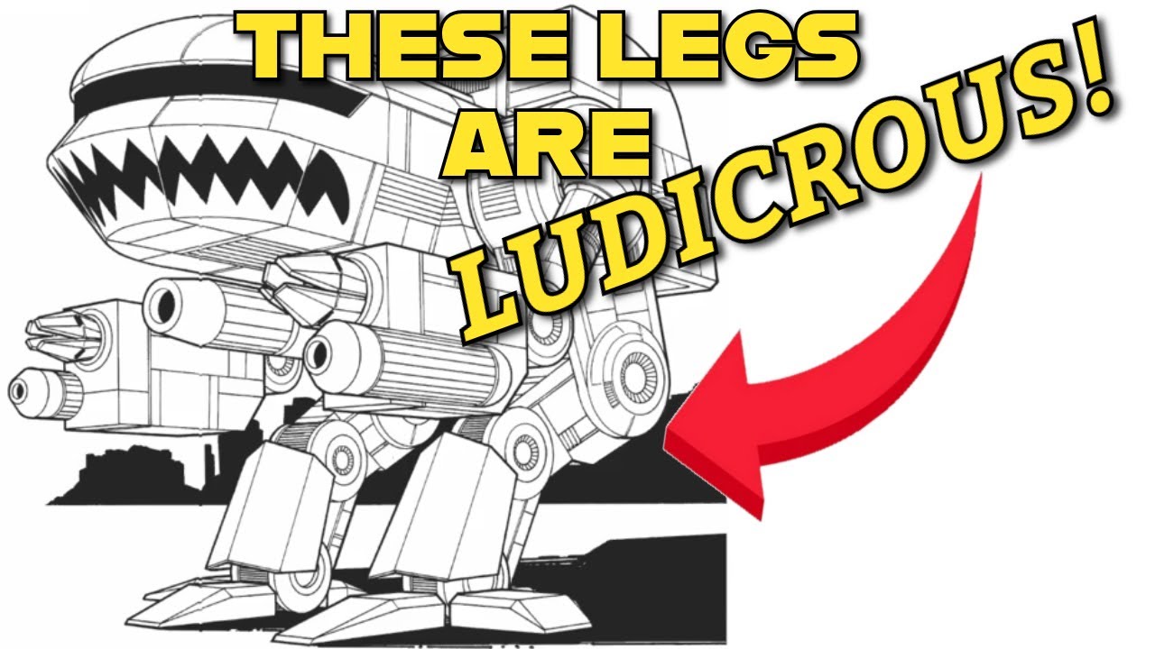 The Arctic Fox: The WORST Legs in Battletech! But it actually has some good variants! Goofy Mechs!
