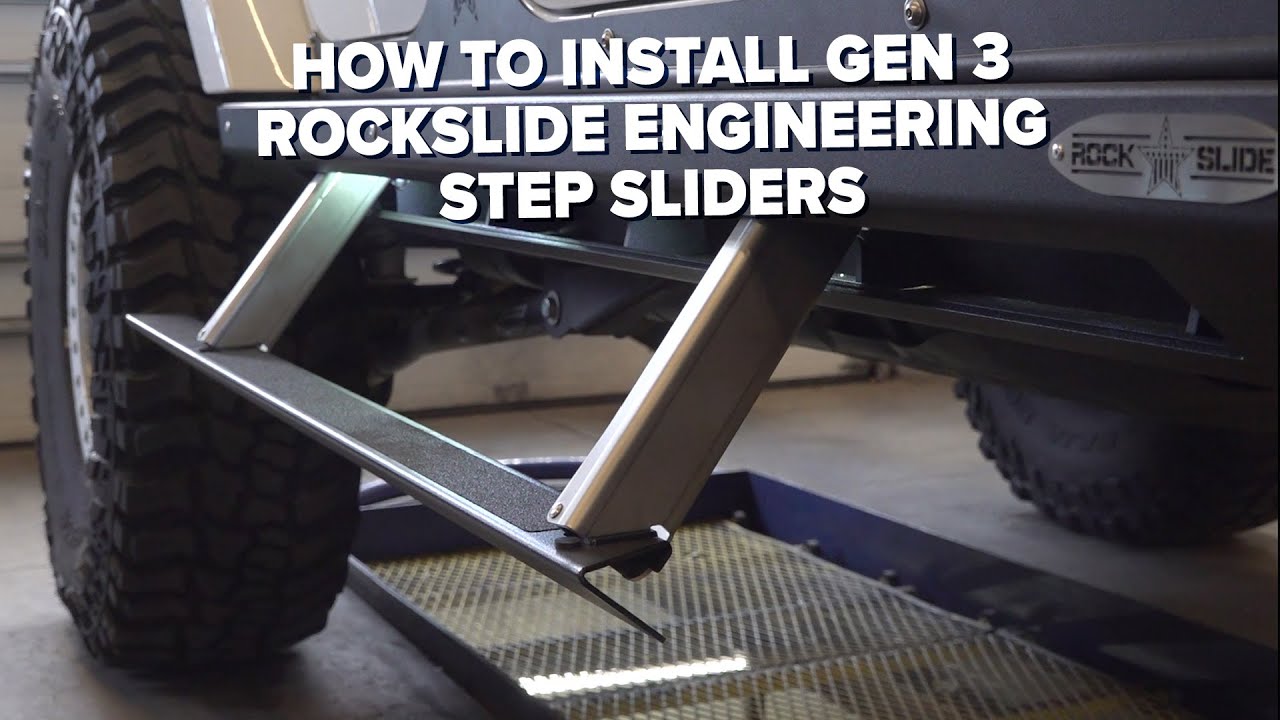 Установка слайдеров RockSlide Gen 3