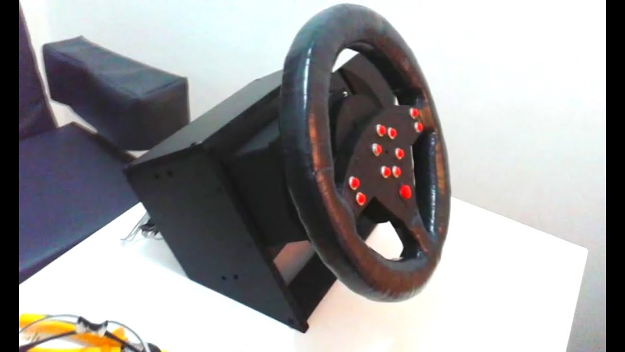 Volante caseiro versão 4.0