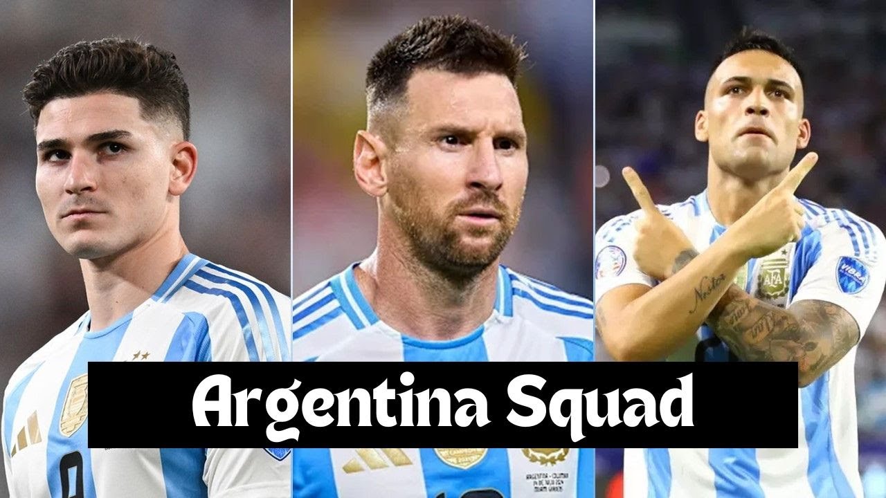 Argentina Squad for FIFA World Cup 2026 Qualifying October Matches
