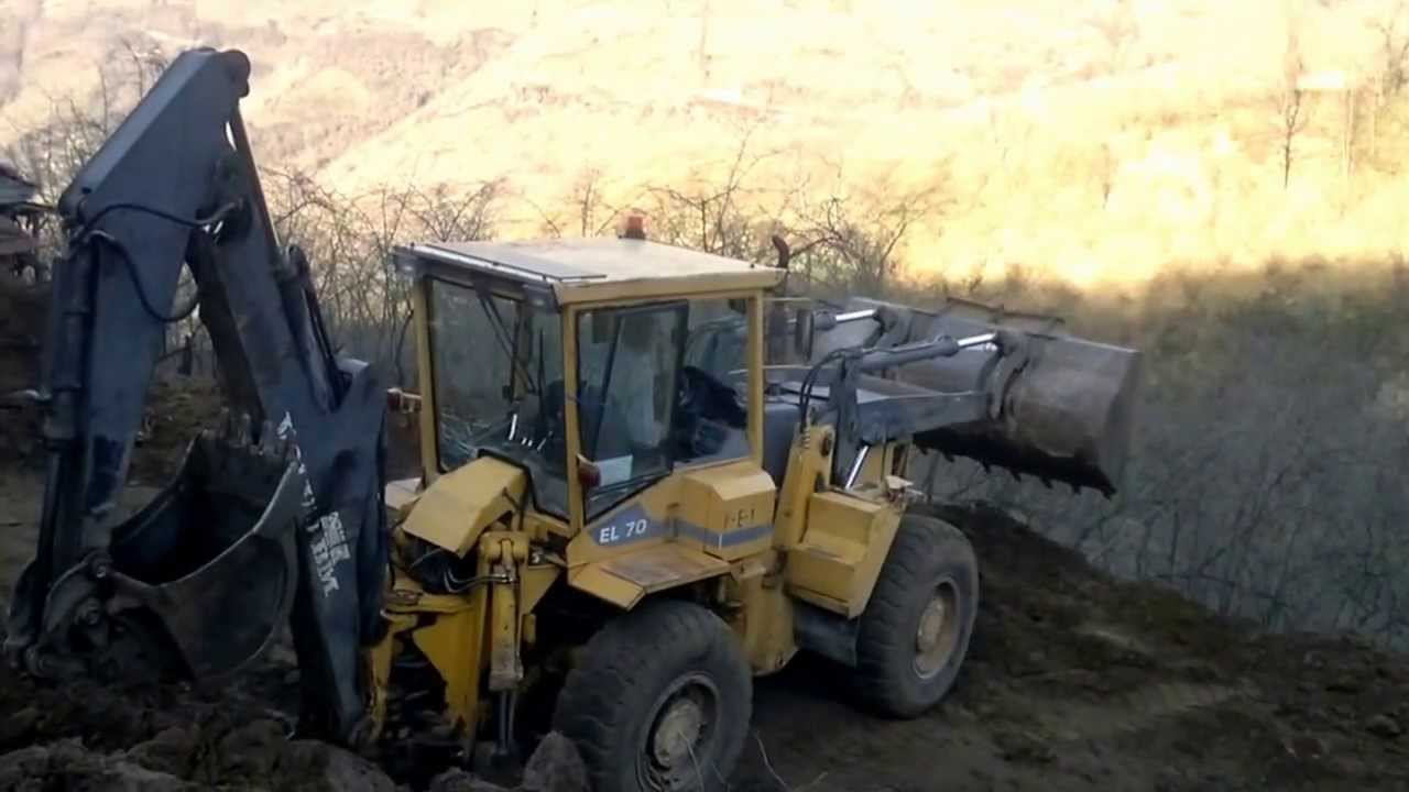 SAMSUN AYVACIK VOLVO EL70 EV YERİ KAZIM ÇALIŞMASI
