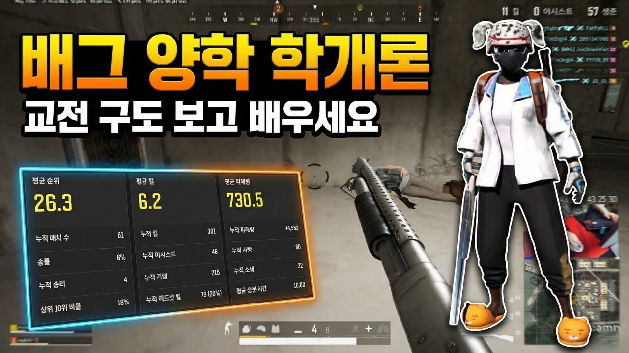 배그 양학 학개론 [배그 강의]