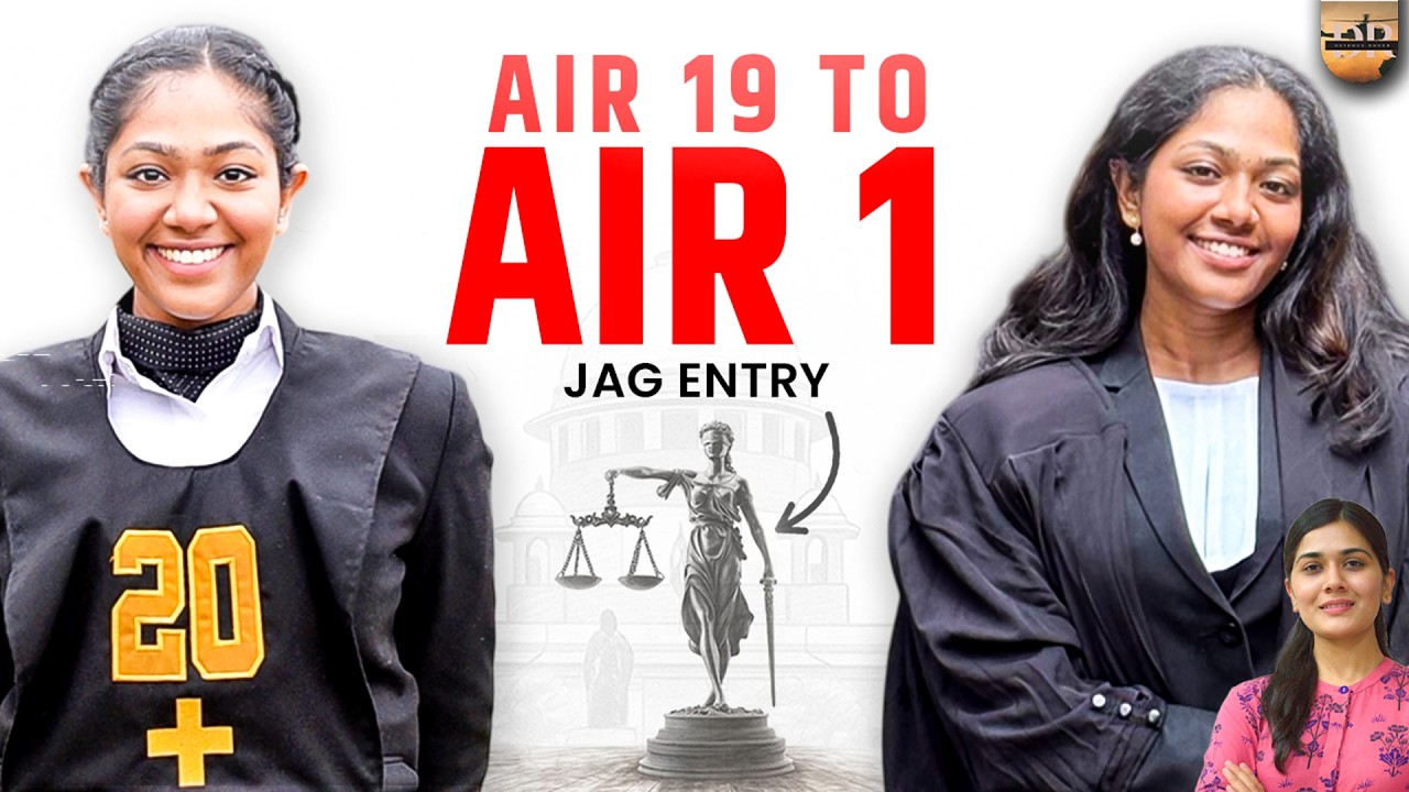 What Changed? Rank 19 ➝ Rank 1 in JAG ENTRY. #topper 