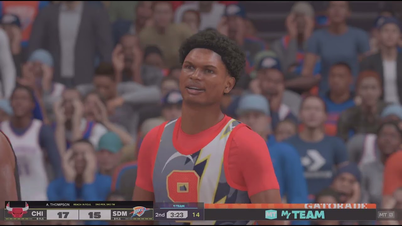 NBA 2K25_My T' 🆚 Bulls✌️😎✨🏀🦬🏀✨