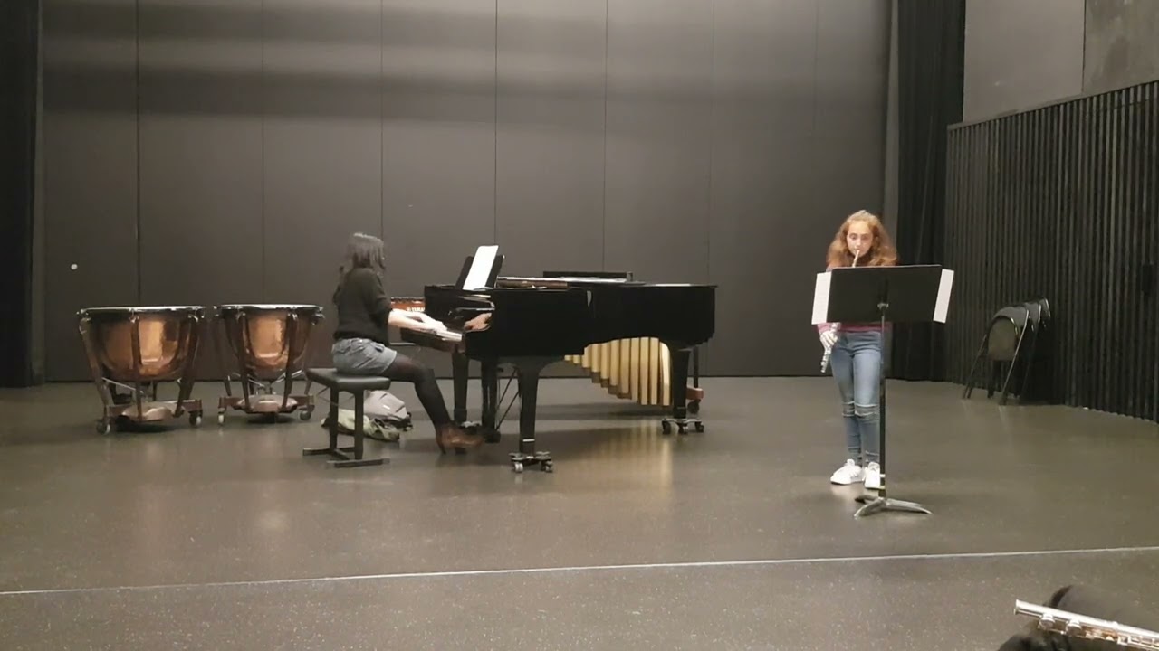 Répétition audition de flûte Lilou - Avril 2022