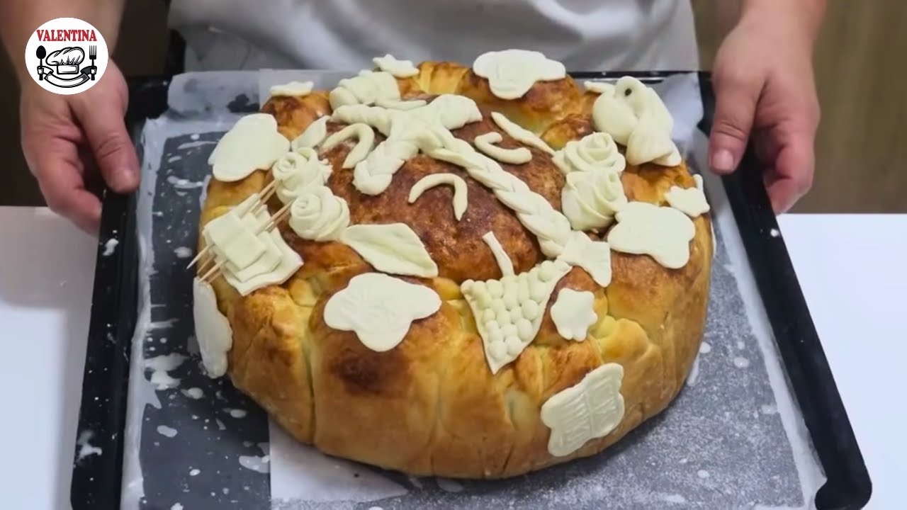 SLAVSKI KOLAČ🙏PRIPREMA KORAK PO KORAK ❗NA JEDNOSTAVAN I LAK NAČIN DO NAJLEPŠEG SLAVSKOG KOLAČA✨