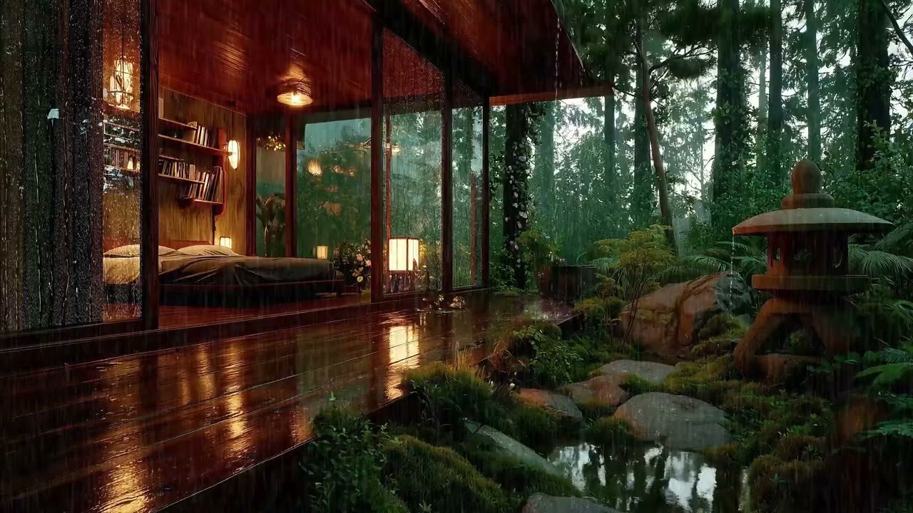 🌧️🦗 雨聲伴蟲鳴 🌿 最純天然白噪音 🌙 助眠 · 放鬆 · 專注必備