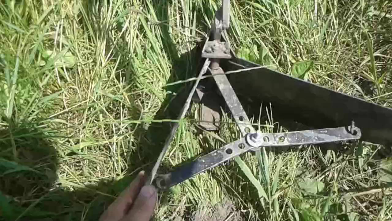Как настроить окучник мотоблока?