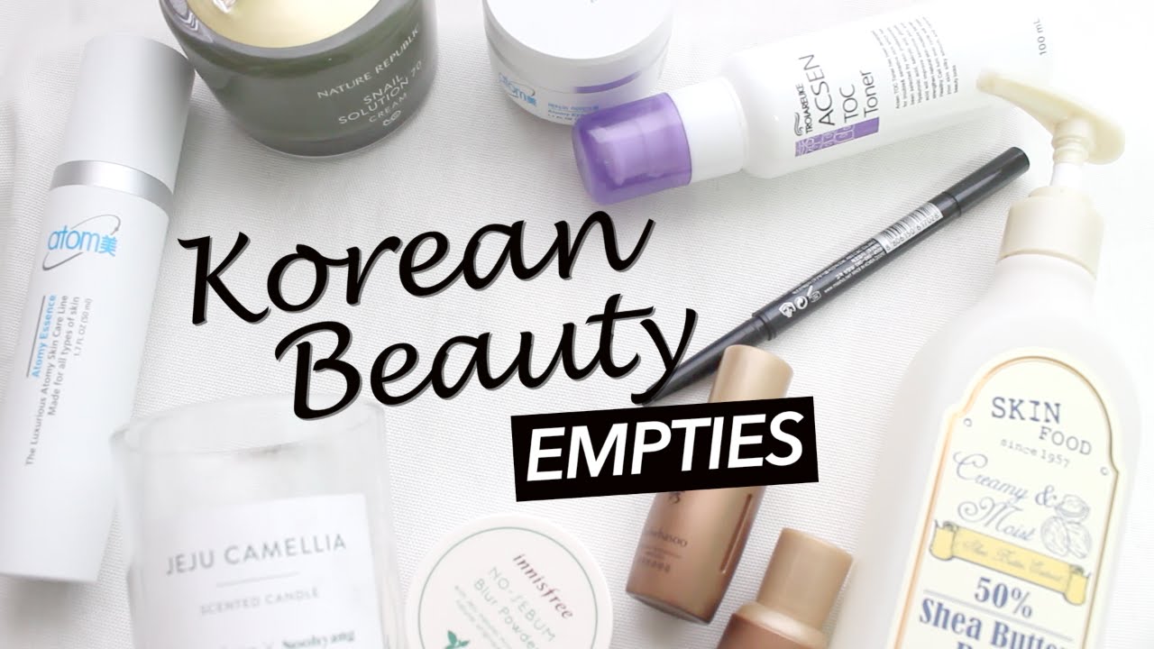 Korean Beauty Empties Review