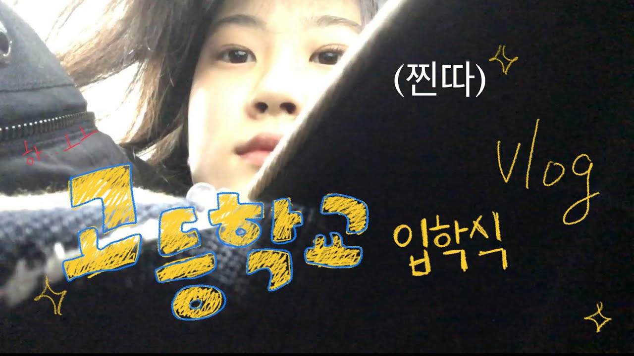 찐따의 고등학교 입학식 vlog ✮ ⋆ ˚｡𖦹 ⋆｡°✩