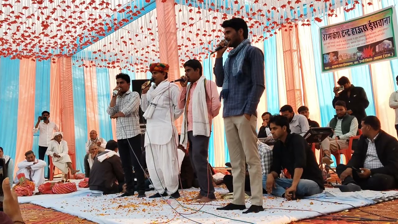 ढांचा टक्कर स्टेज प्रोग्राम सिंगर भाई हरि सिंह Dholan विश्राम भांडारेज कैलाश बावला#harishing_dholan 