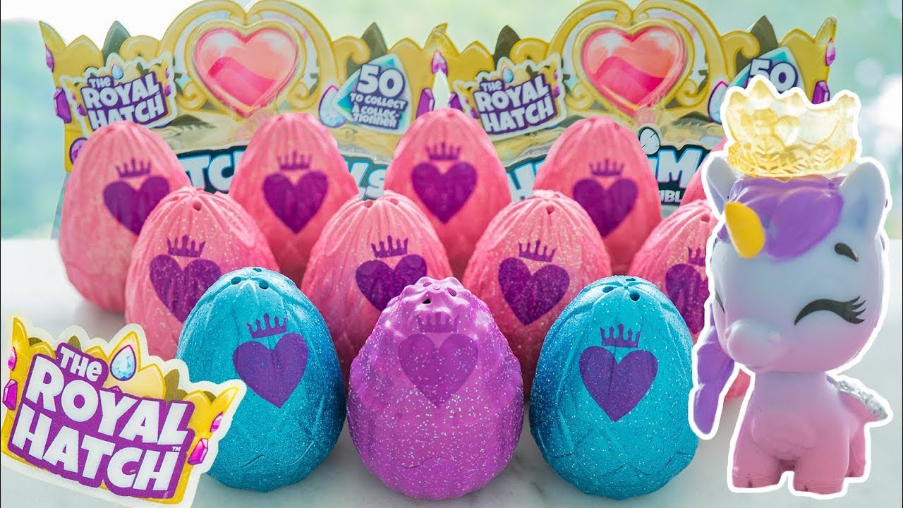 Hatchimals Colleggtibles The Royal Hatch Season 6 Multipack Limited Edition 4 Pack Hatching Opening