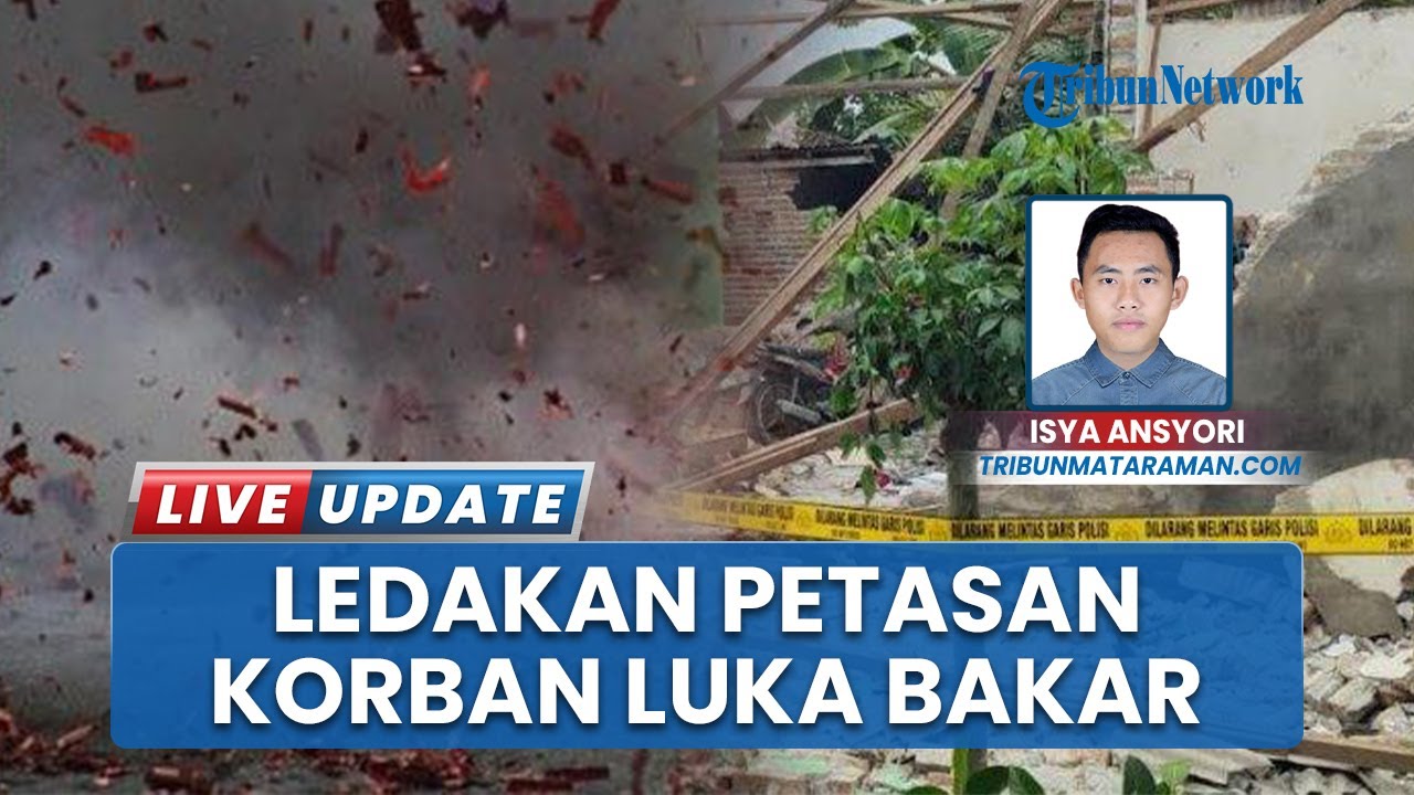 Salah Tekan Selongsong saat Meracik Petasan, Rumah di Kediri Meledak! Penghuni Mengalami Luka Bakar