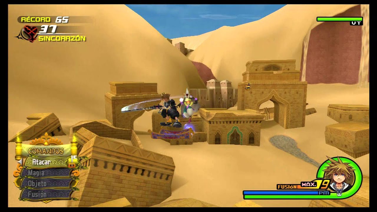 Kingdom Hearts II Final Mix - Alfombra Mágica