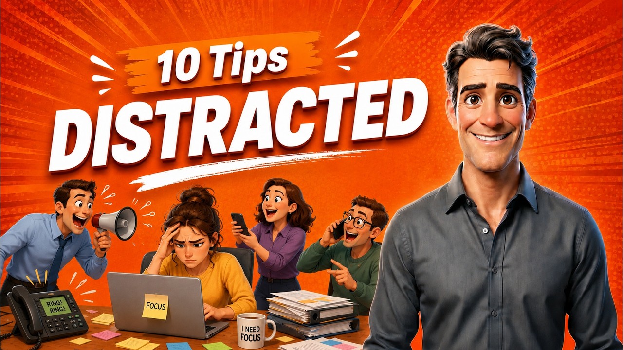 Constantly Distracted at Work | 10 Tips to Regain Control of Your Focus
