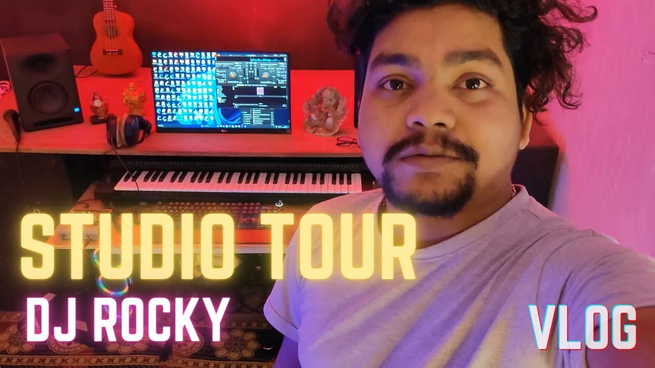 Studio Tour - Dj Rocky - Vlog