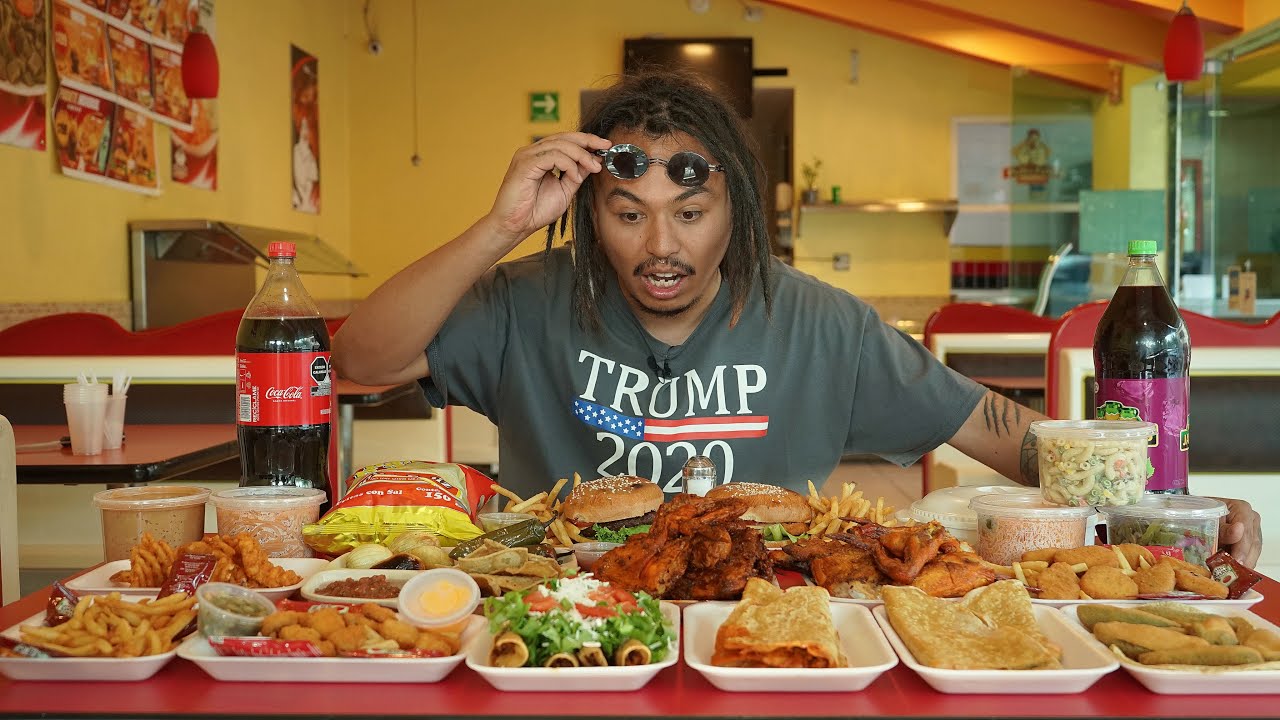 COMPRÉ TODO EL MENÚ DE EL POLLO FELIZ - Lalo Elizarrarás