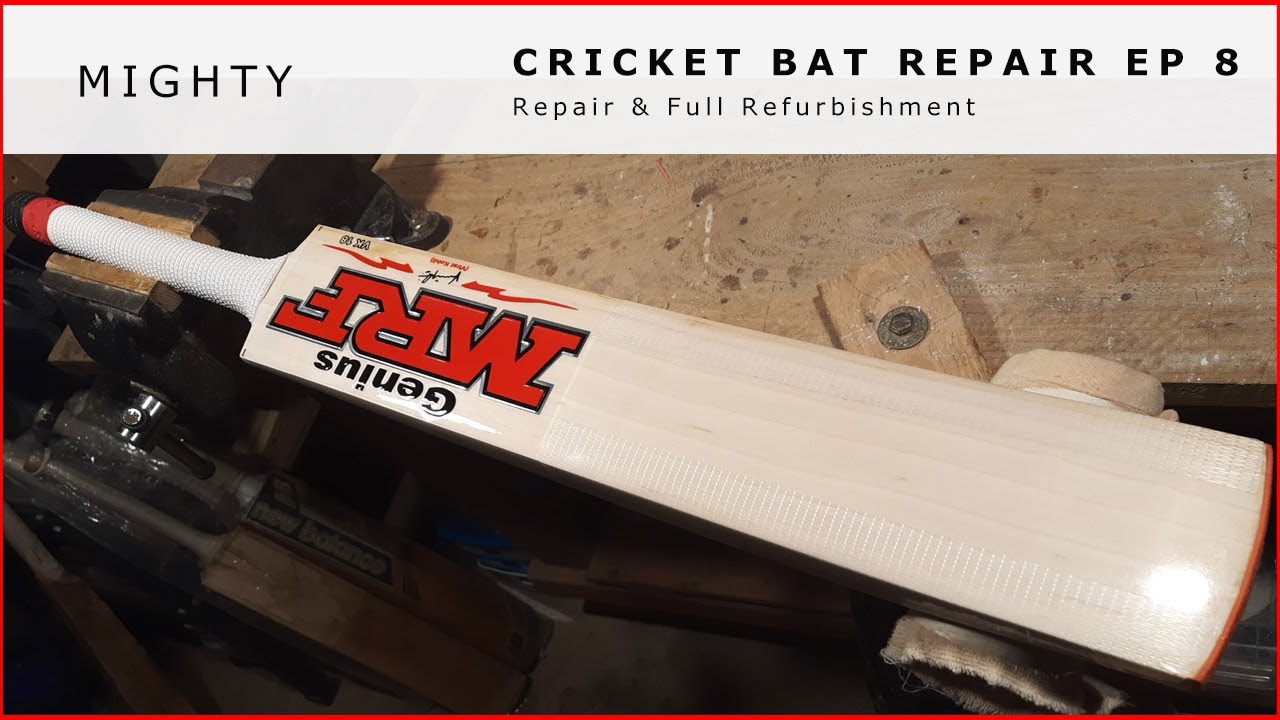 Cricket Bat Repair - Minor Repairs & Full refurbishment Episode 8