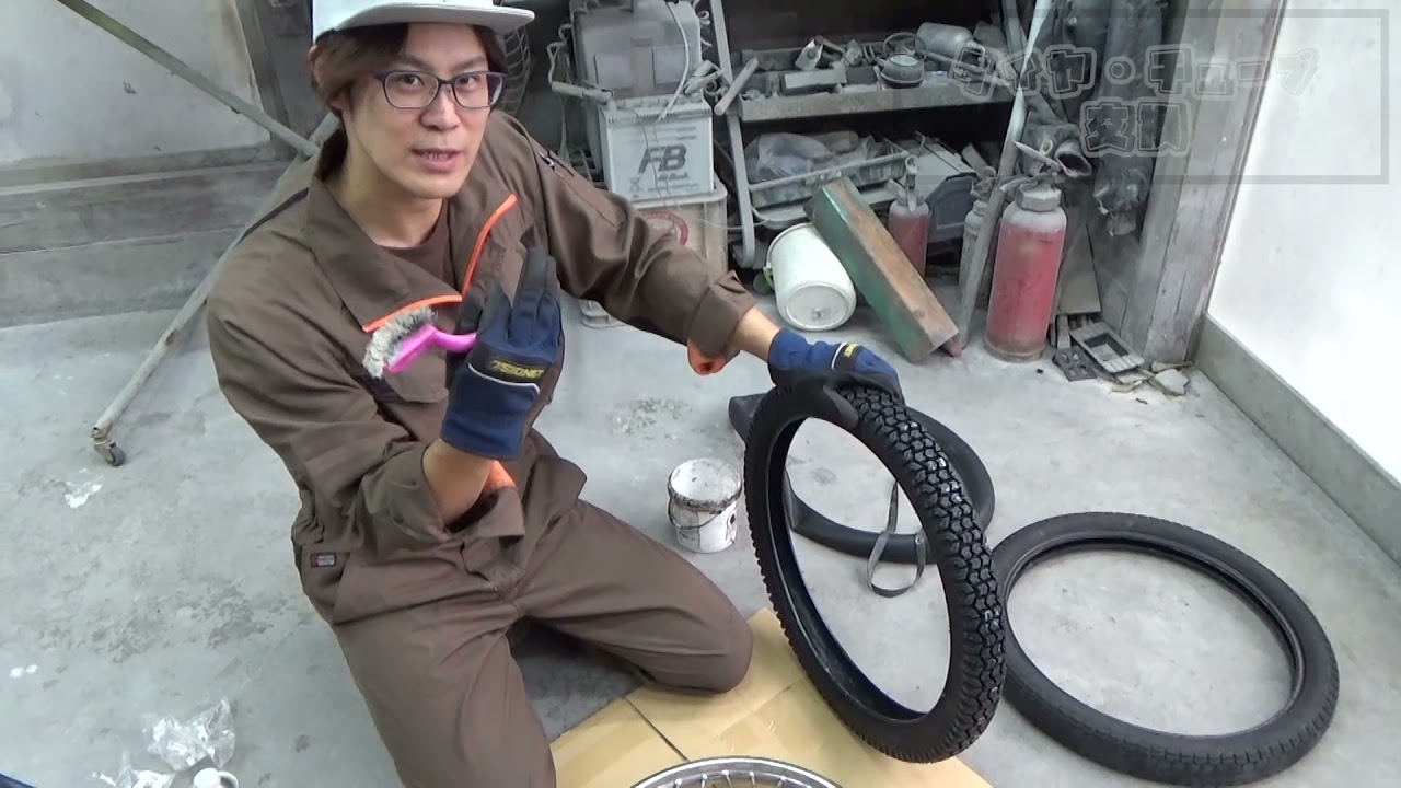 【SUZUKIバーディ】④タイヤ交換〜整備[SUZUKI Birdie] ④ Tire replacement-maintenance