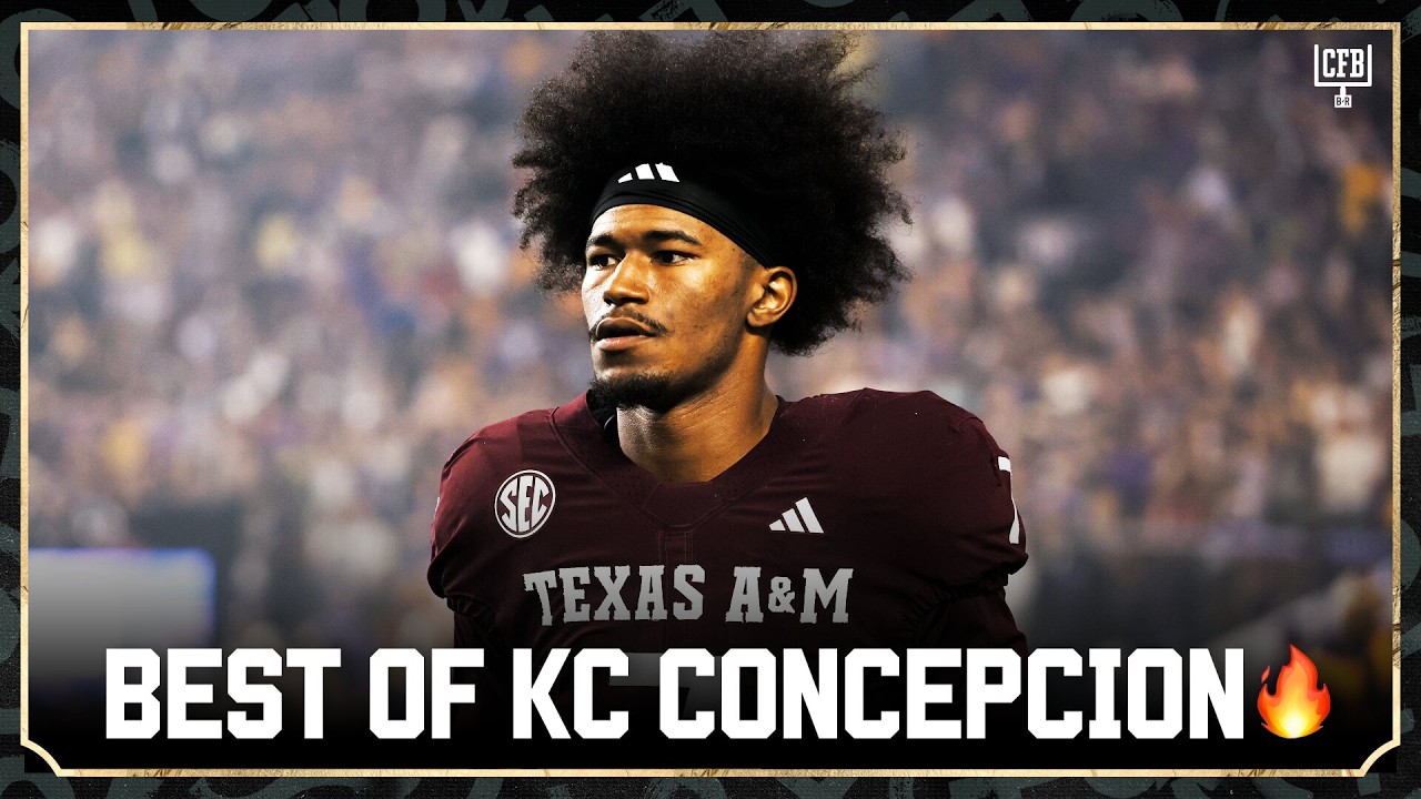 Best Highlights Of KC Concepcion | Top College Plays 🏈