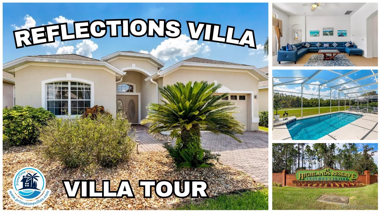 Orlando Highlands Reserve - Reflections Villa Tour | PrimeTime Villas