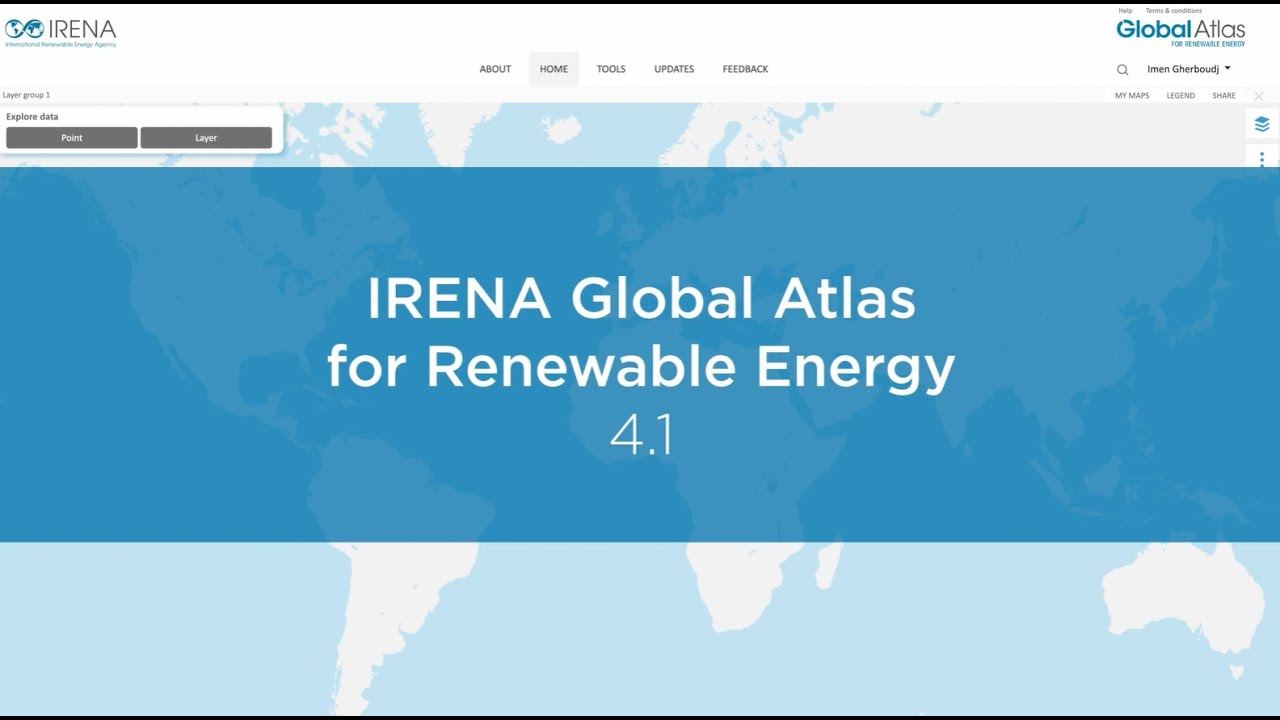 IRENA Global Atlas for Renewable Energy 4.1 Demo