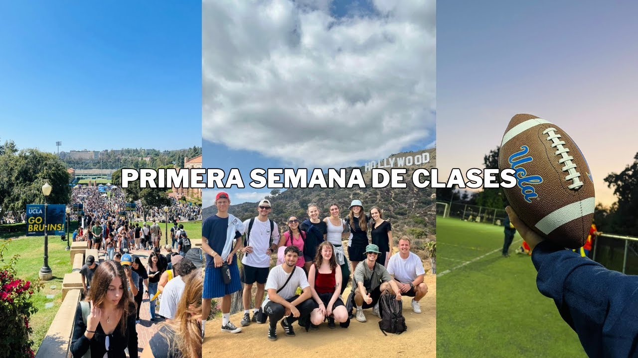 primera semana de clases, fast food, cine americano, hollywood sign y mucho más | #vlog3