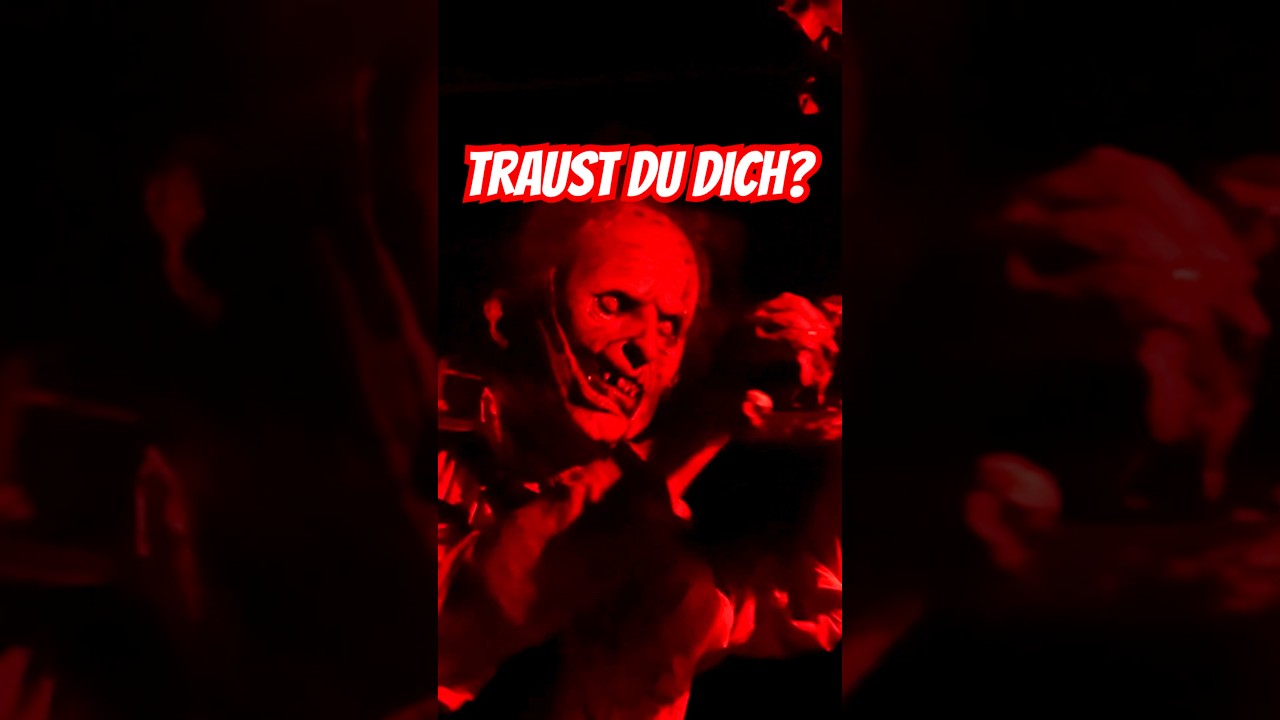 👻GEISTERBAHN: TRAUST DU DICH? #geisterstadt #geisterbahn #kirmes #volksfest #aachen #scary #shorts