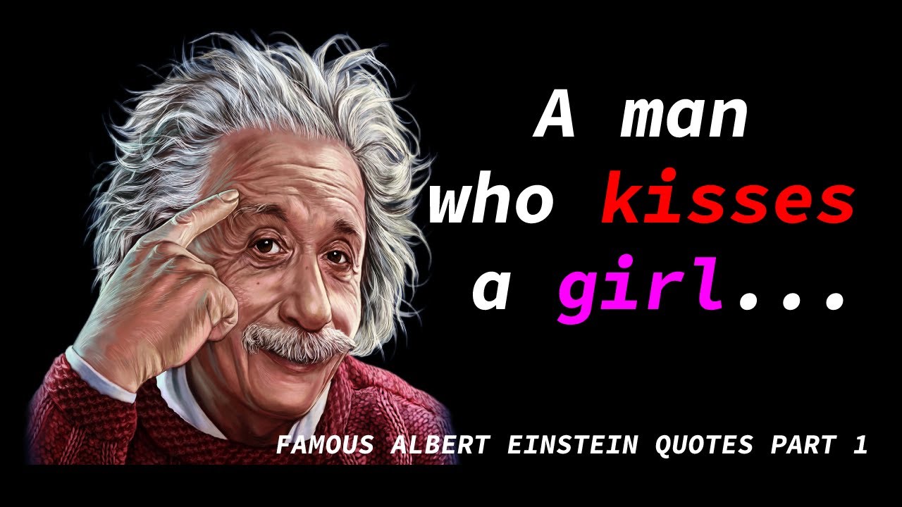 Most Famous quotes of Albert Einstein | Love, Religion, Wisdom | Part 1