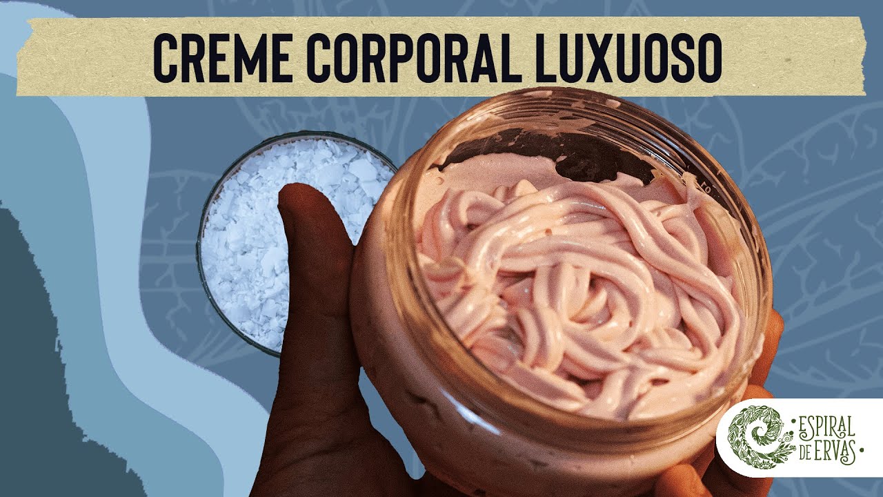 HIDRATANTE CORPORAL LUXUOSO com TEXTURA DE CHANTILLY feito com POLAWAX, colorido com mica/não mancha