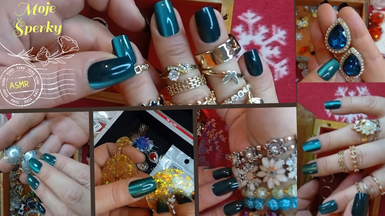 Slovenské ASMR|Prstene~Náušnice~Náramky~Šepkanie🎗#relax #jewelry