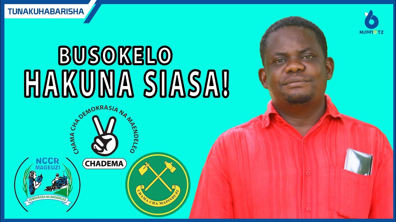 Kiongozi Upinzani Aonesha Panapovuja Jimbo la Busokelo