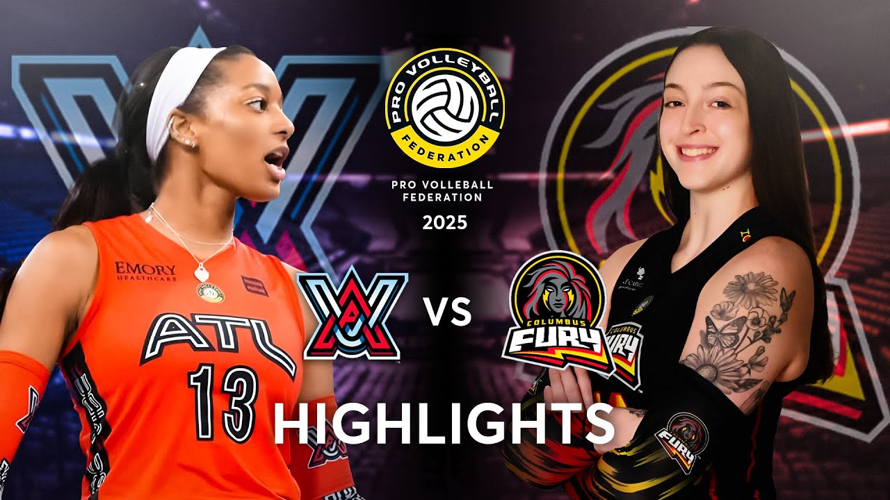 Atlanta Vibe at Columbus Fury | HIGHLIGHTS | PVF 2025
