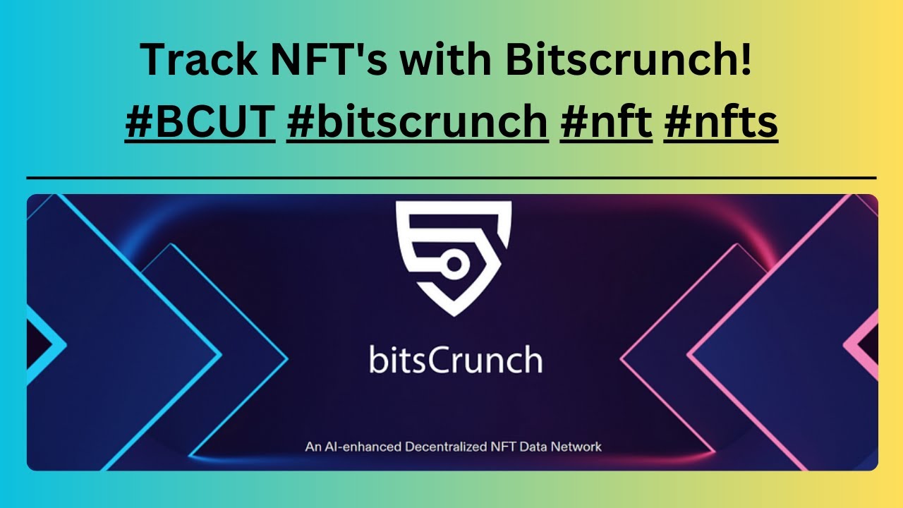 Track NFT's with Bitscrunch! l #BCUT #bitscrunch #nft #nfts